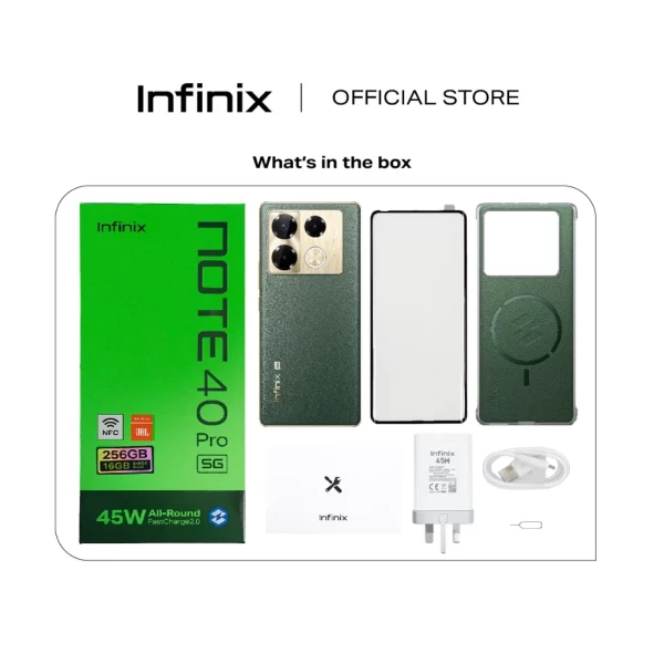 Infinix Note 40 Pro 5G 256GB + 8GB - Image 3