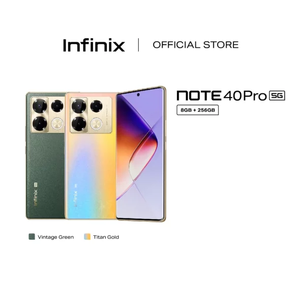 Infinix Note 40 Pro 5G 256GB + 8GB - Image 2